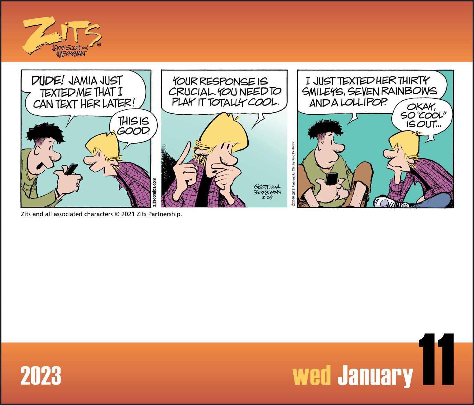 Zits 2023 Day-to-Day Calendar - Calendars.com