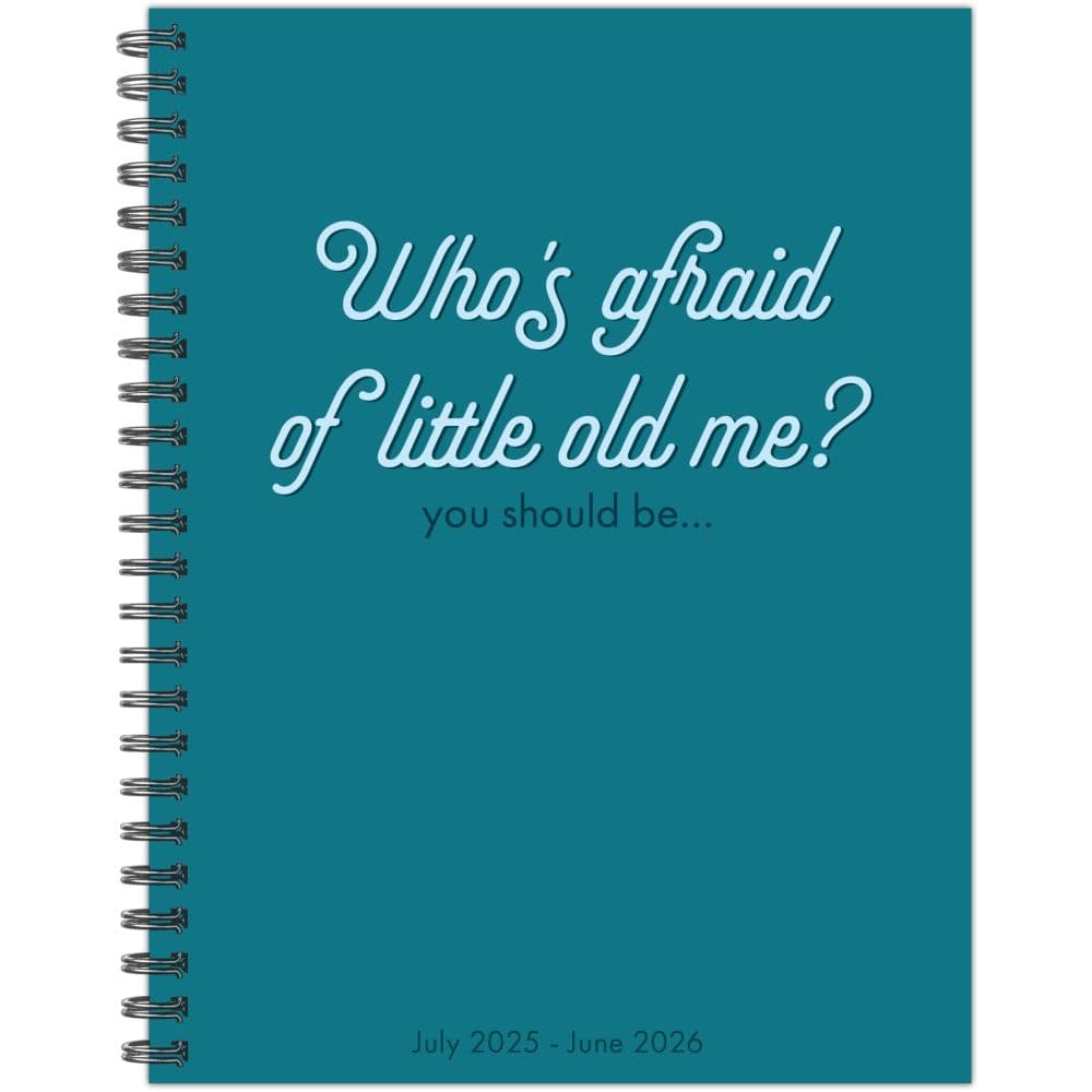 Whos Afraid Academic 2026 Weekly Planner Main Image
