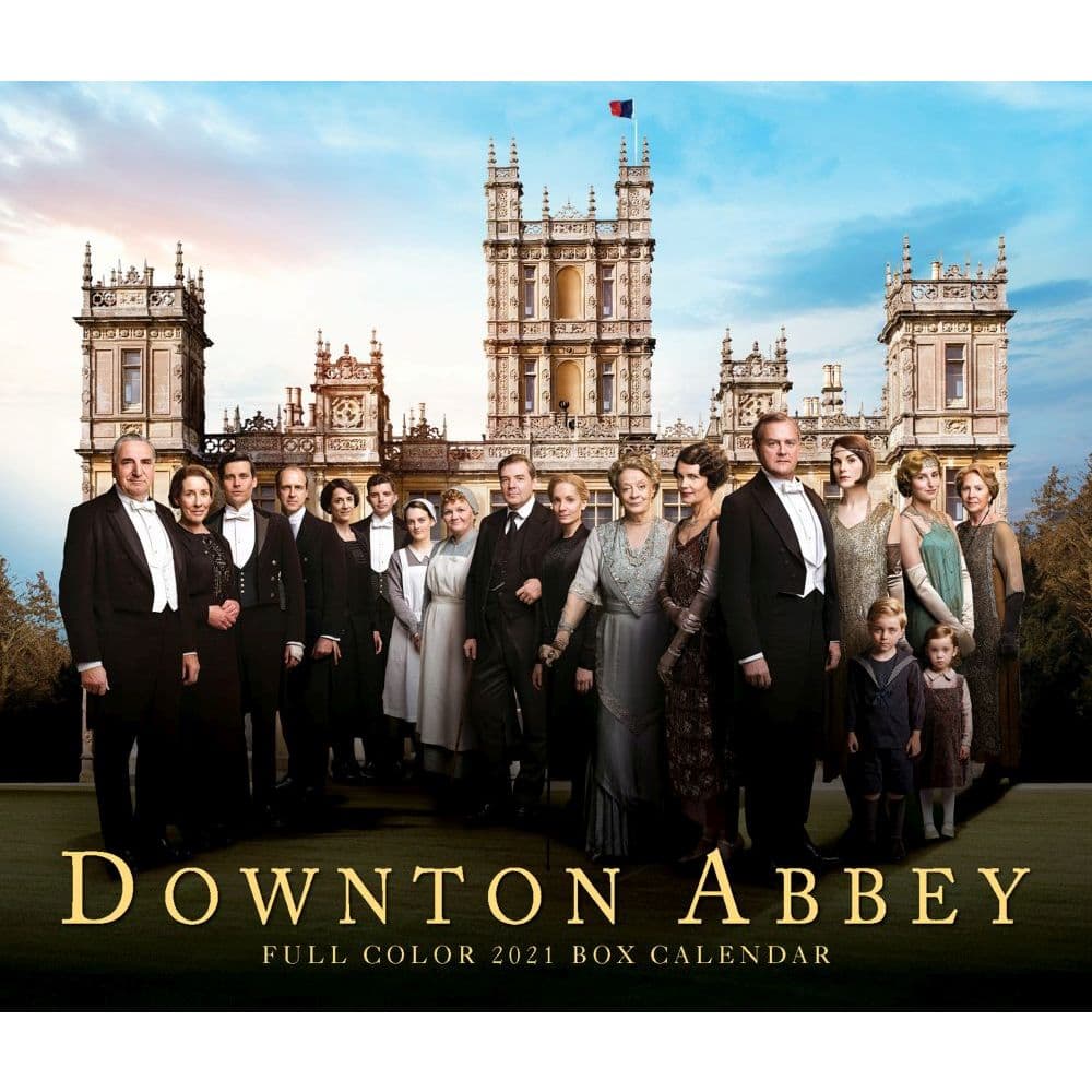 2021 Downton Abbey Desk Calendar