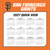 image MLB San Francisco Giants 2027 Desk Calendar Fourth Alternate Image