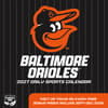 image MLB Baltimore Orioles 2027 Desk Calendar First Alternate Image