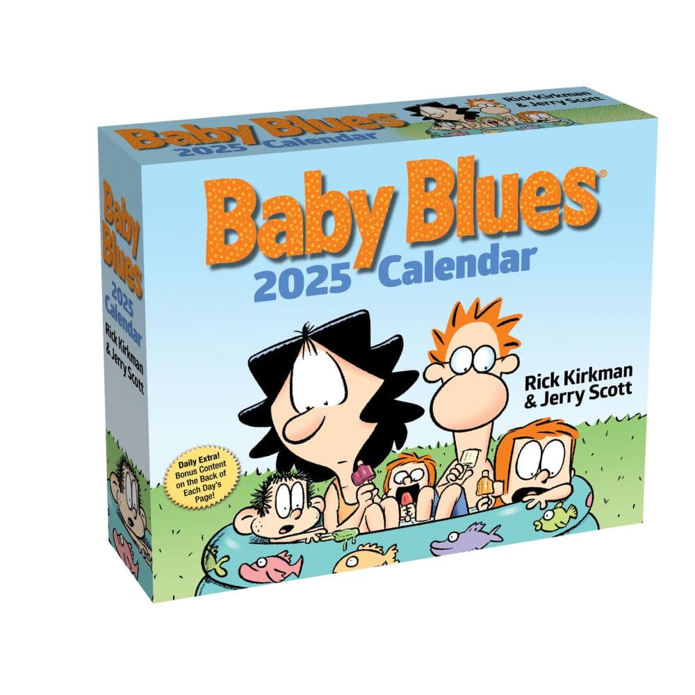 Baby Blues 2025 Desk Calendar