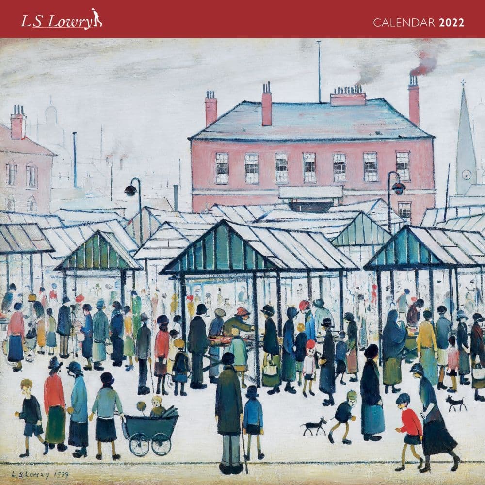 L.S. Lowry 2022 Wall Calendar