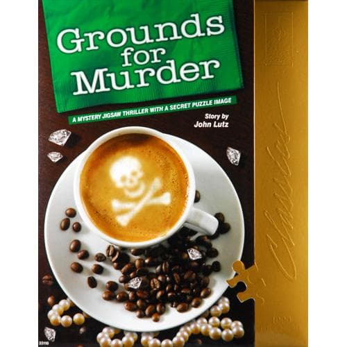 Grounds for Murder Mystery 1000 Piece Puzzle Main Image