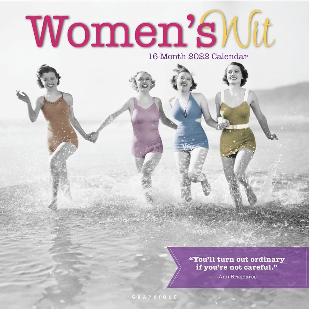 Womens Wit 2022 Wall Calendar