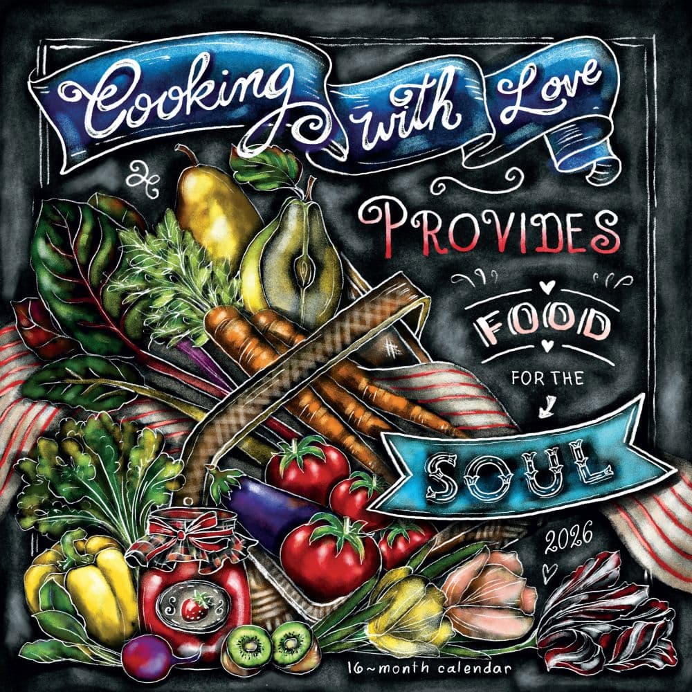 Cooking With Love 2026 Wall Calendar_Main Image