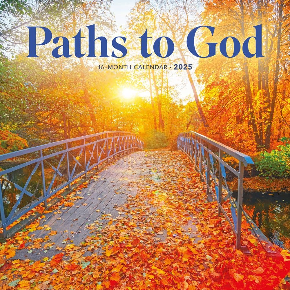 Paths to God 2025 Wall Calendar