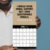 image Anti Affirmations 2025 Mini Wall Calendar June