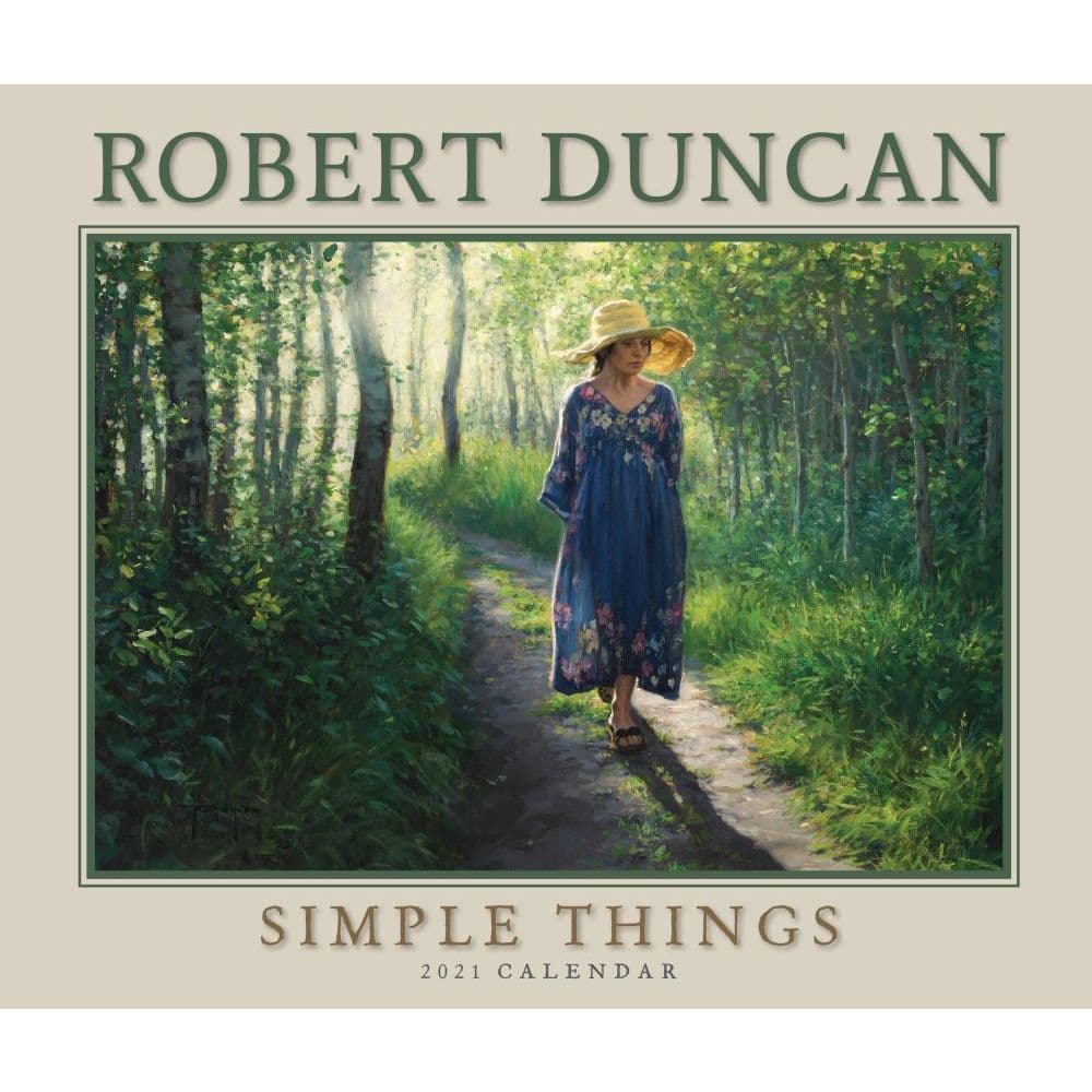 2021 Duncan Simple Things Deluxe Wall Calendar