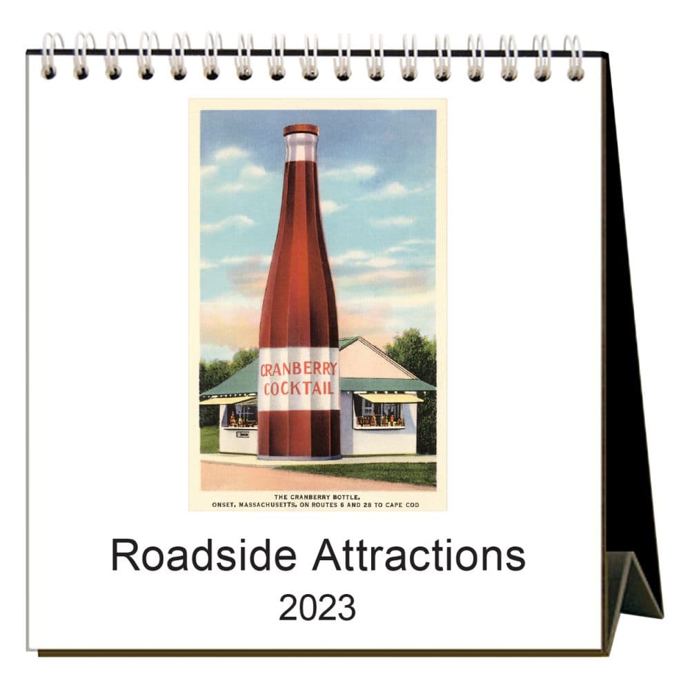 Found Image Press Roadside Attractions 2023 Desk Calendar