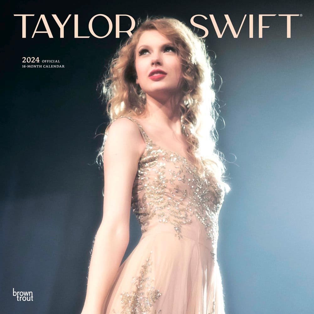Taylor Swift 2024 Wall Calendar Main Image