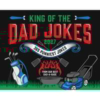 image King of the Dad Jokes 2027 Desk Calendar Main Product Image
