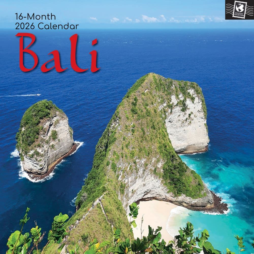 Bali 2026 Wall Calendar  Main Image