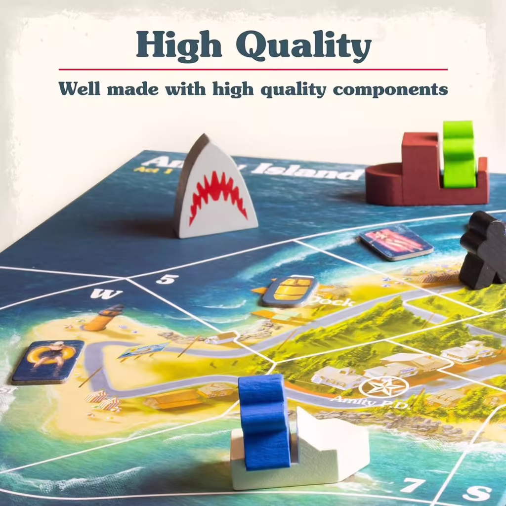 Jaws Game board interior