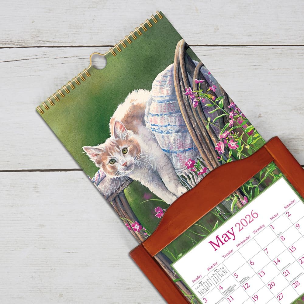 Cats In The Country 2026 Vertical Wall Calendar_ALT4