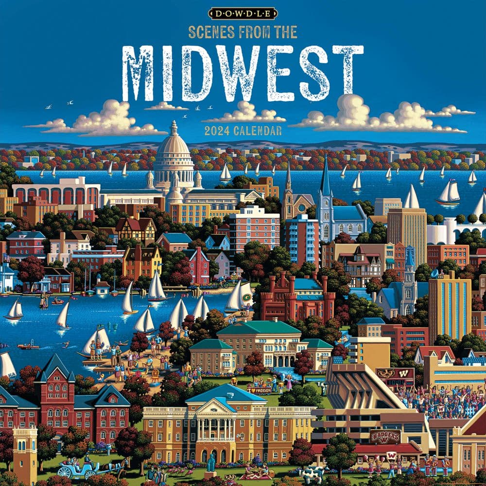 Midwest Scenes 2024 Wall Calendar Main Image