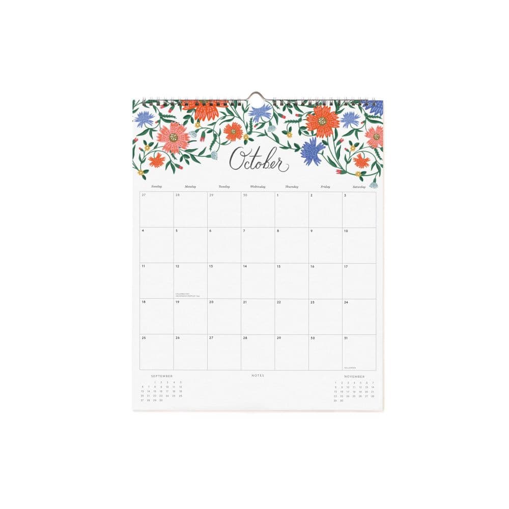 Dahlia 2026 Wall Calendar Tenth Alternate Image
