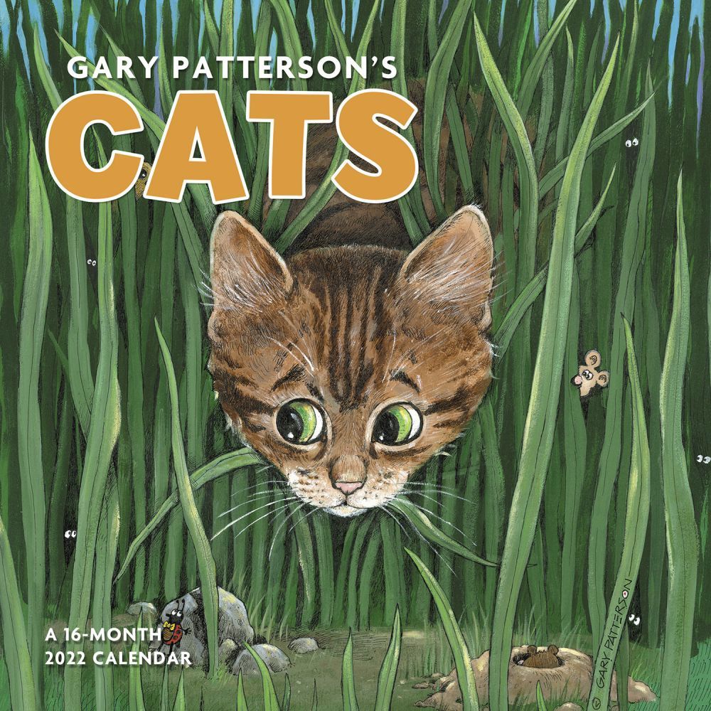 Gary Patterson Cat Calendar 2022 Pattersons Cats 2022 Mini Wall Calendar - Calendars.com