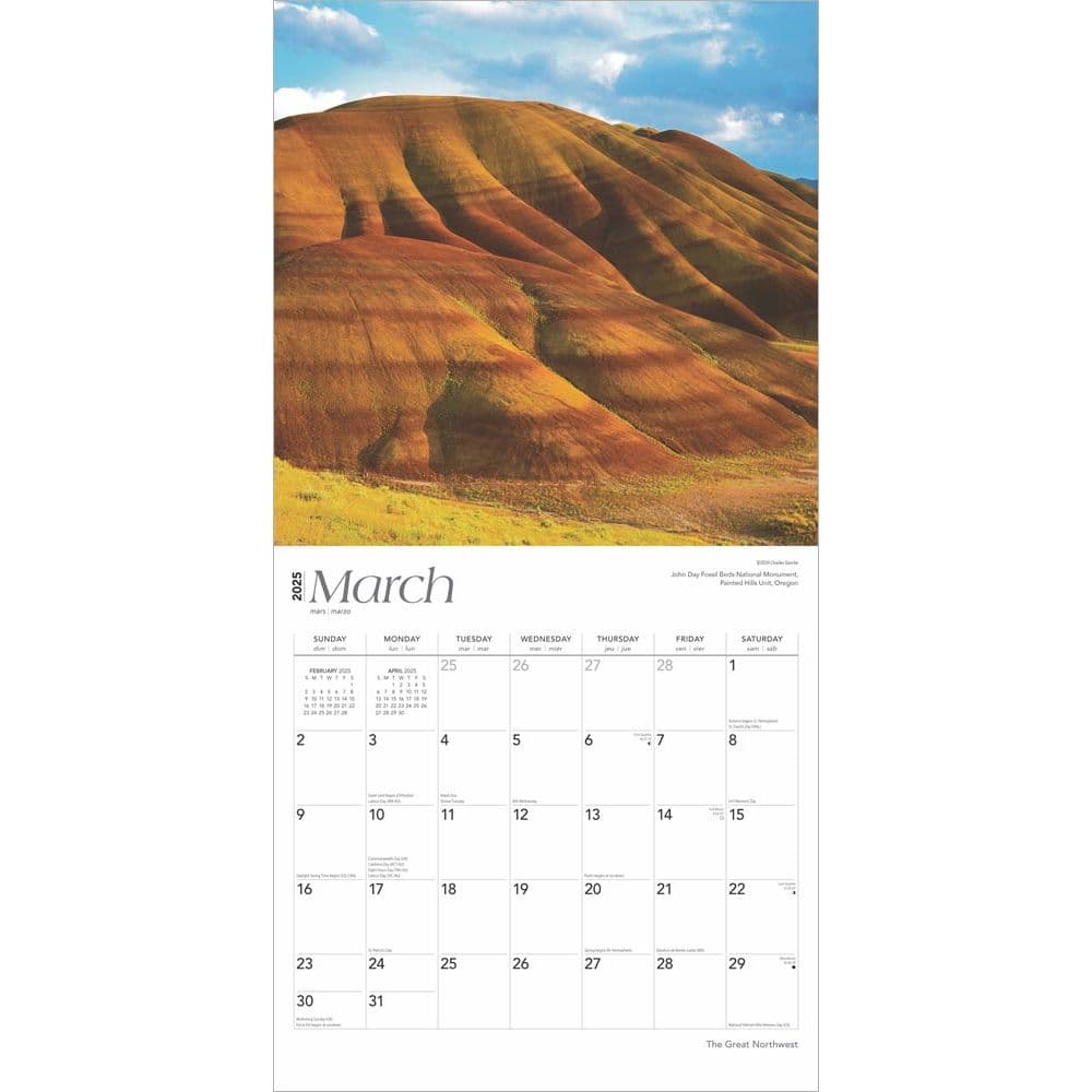 Great Northwest 2025 Wall Calendar Second Alternate Image width=&quot;1000&quot; height=&quot;1000&quot;