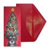 image Dog with Christmas Tree Hat 8 Count Boxed Christmas Cards