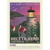 image Pacific Northwest Lighthouses Poster 2025 Wall Calendar