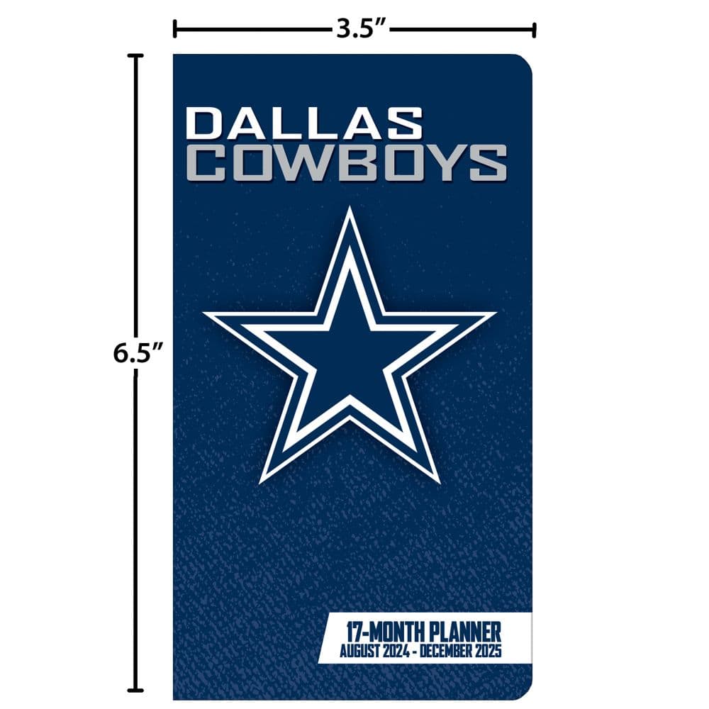 NFL Dallas Cowboys 17 Month 2025 Pocket Planner Fifth Alternate Image