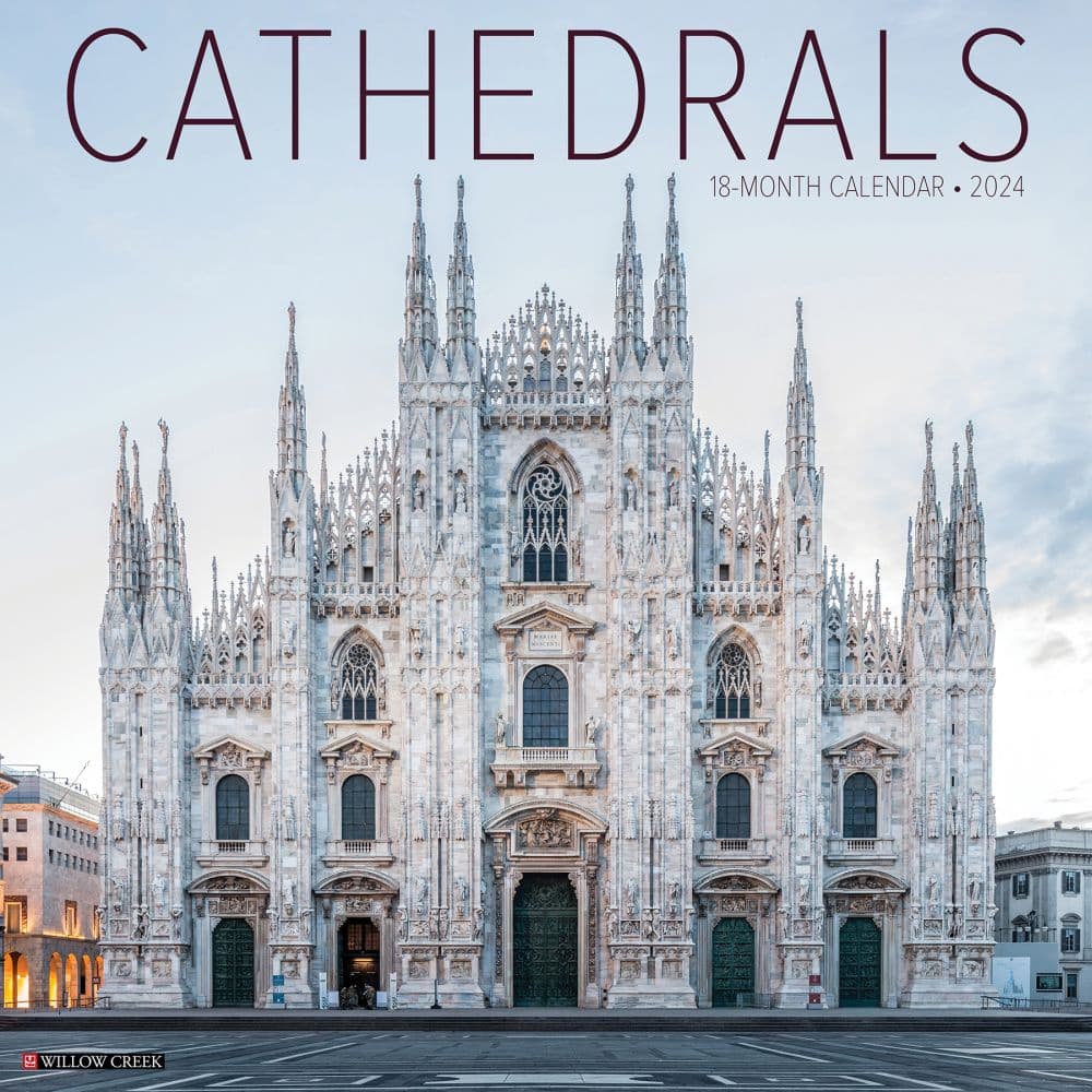 Cathedrals 2024 Wall Calendar