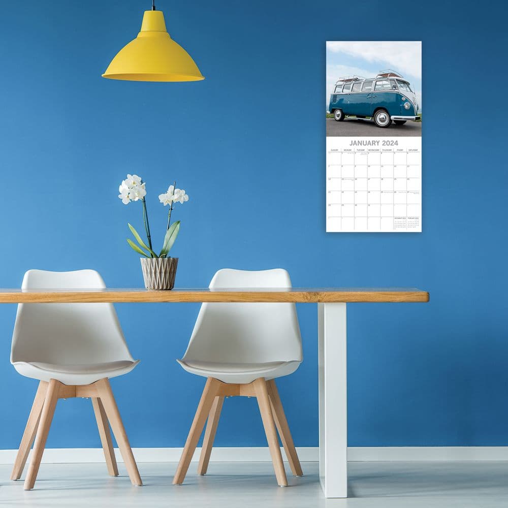 Camper Vans 2024 Wall Calendar