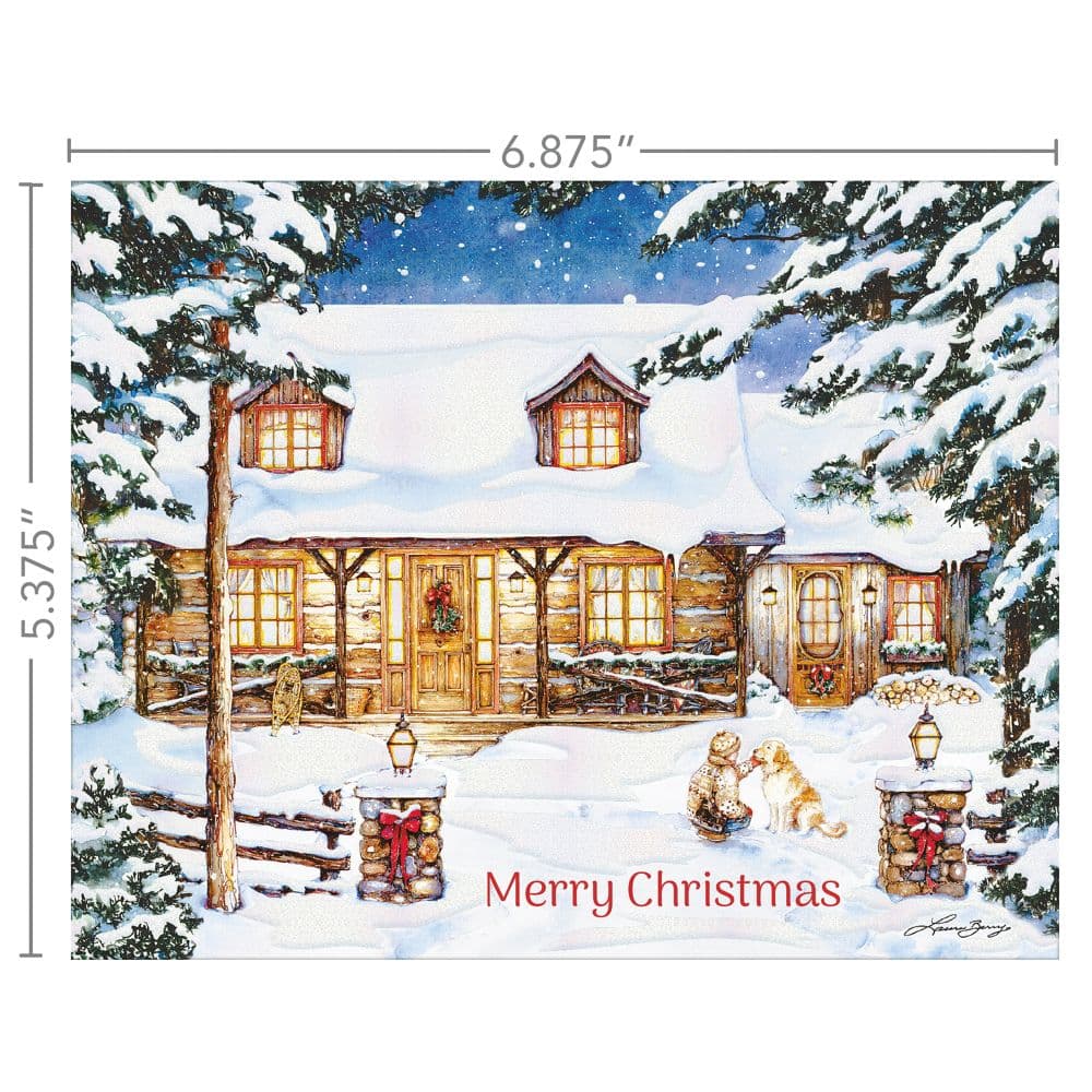 Warm Welcome by Laura Berry Boxed Christmas Cards Alt5