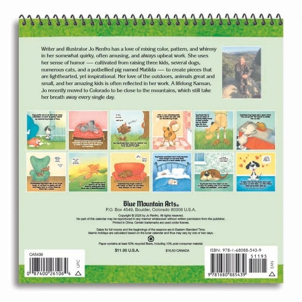 The Truth About Dog People 2026 Mini Wall Calendar First Alternate Image