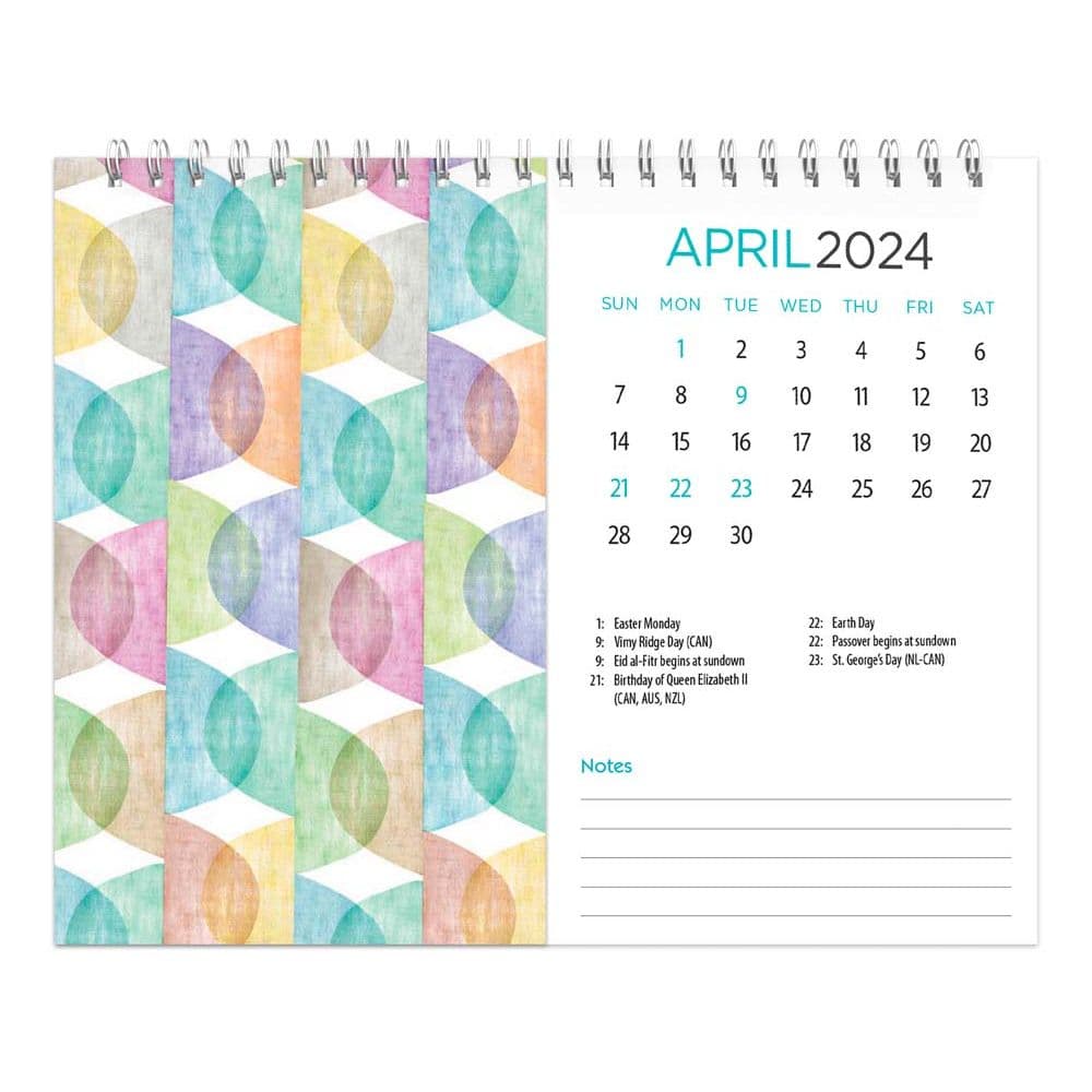 House of Turnowsky 2024 Easel Desk Calendar