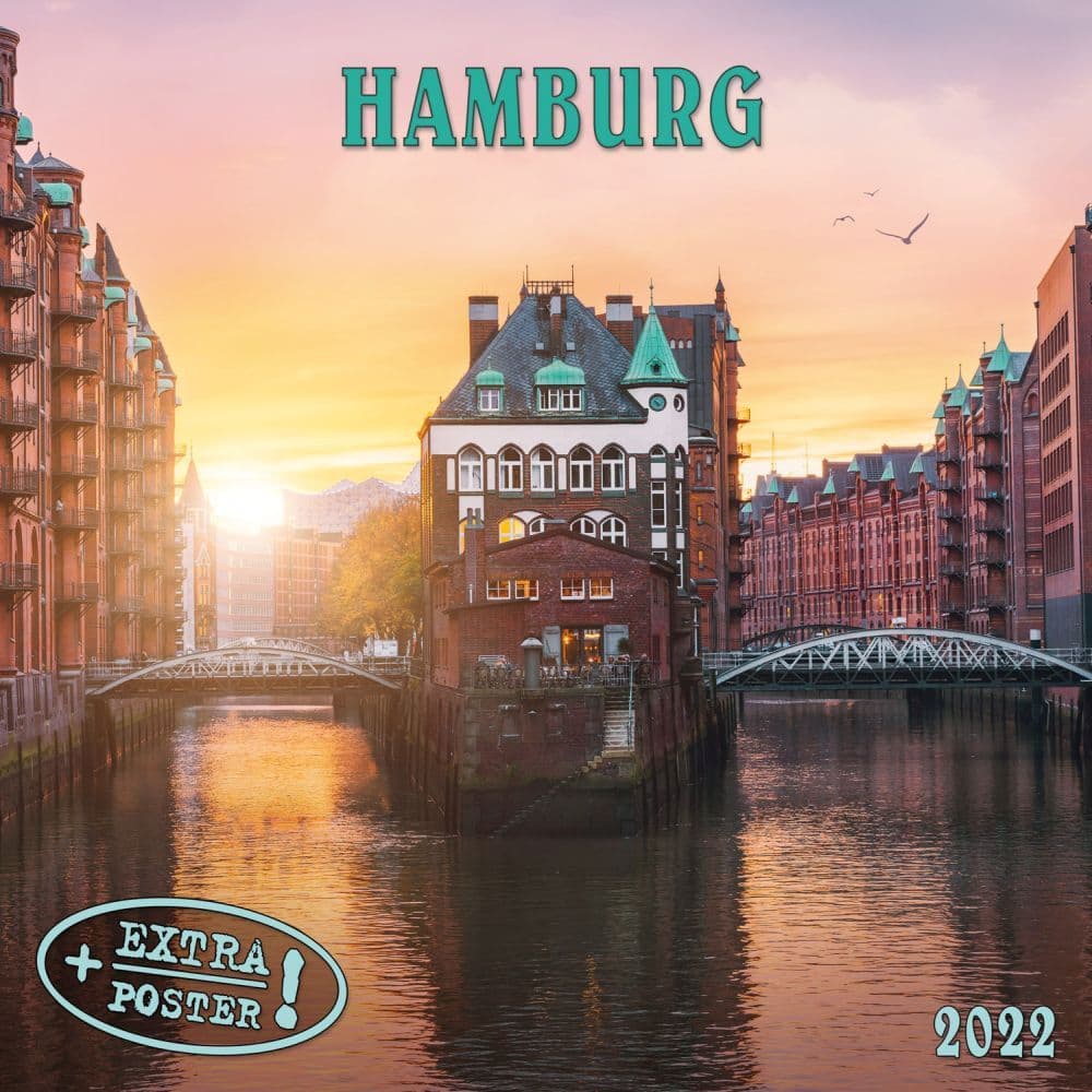 Hamburg 2022 Small Wall Calendar
