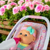 image Doll Baby on carrier Seat 16 Inch Eleventh Alternate Image