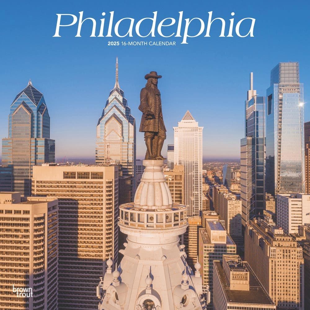 image Philadelphia 2025 Wall Calendar Main Image