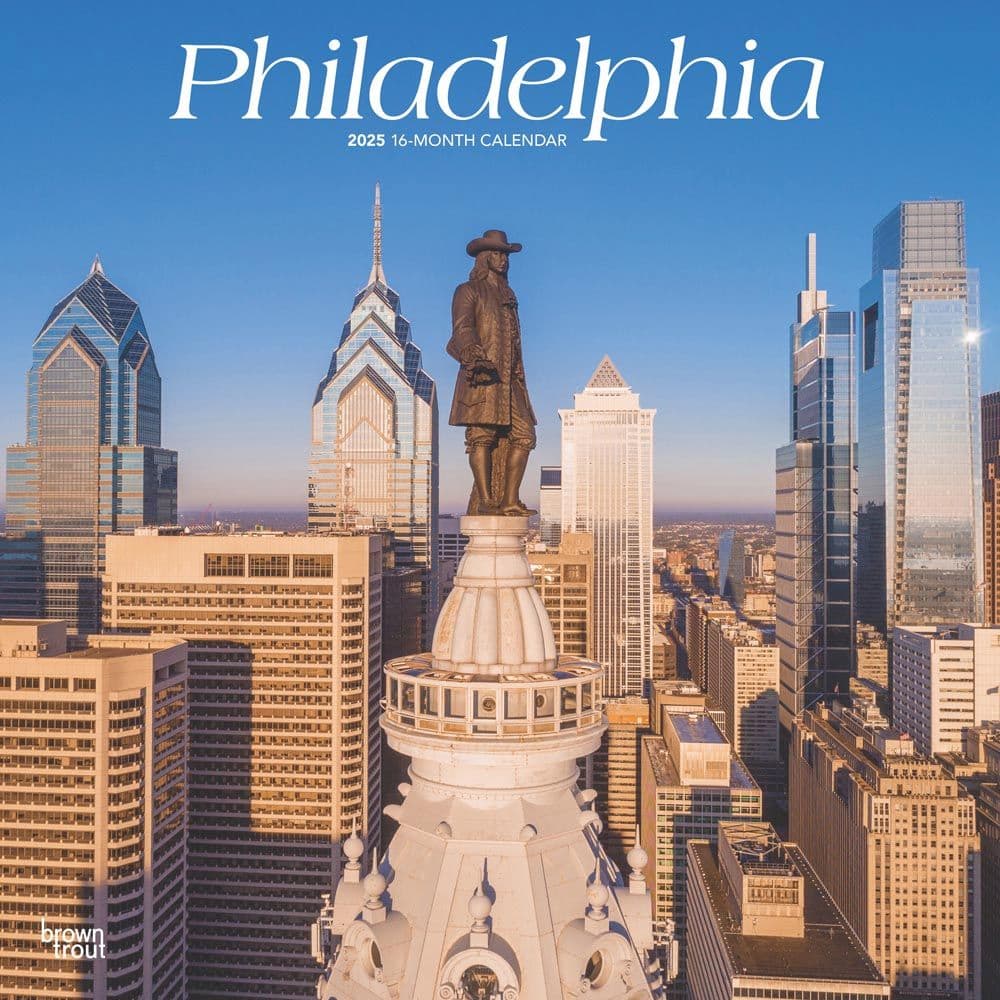 Philadelphia 2025 Wall Calendar Main Image