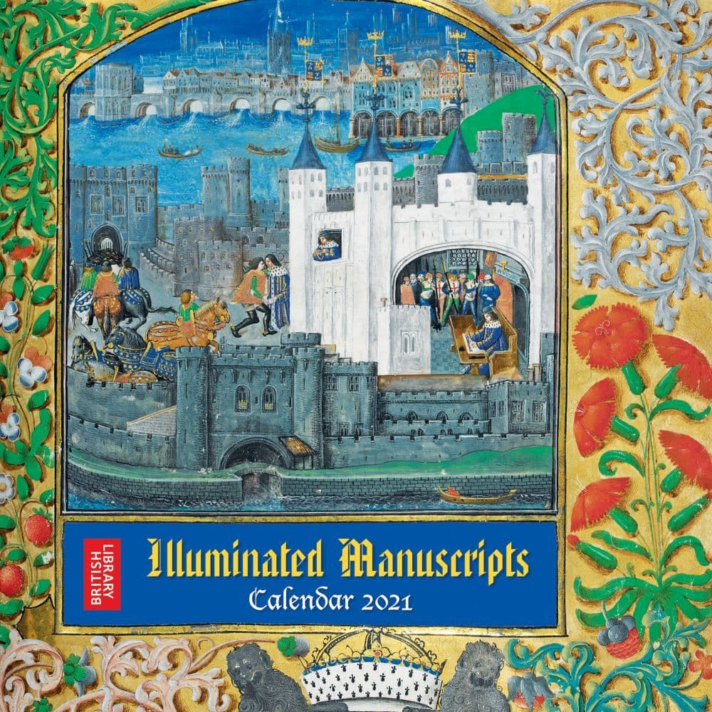 Calendrier Medieval 2023 Illuminated Manuscripts Wall Calendar - Calendars.com