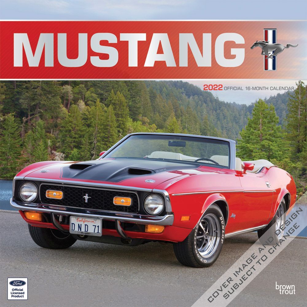 Mustang 2022 Wall Calendar