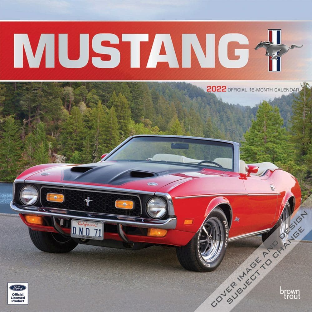 Mustang 2022 Wall Calendar Calendars Com