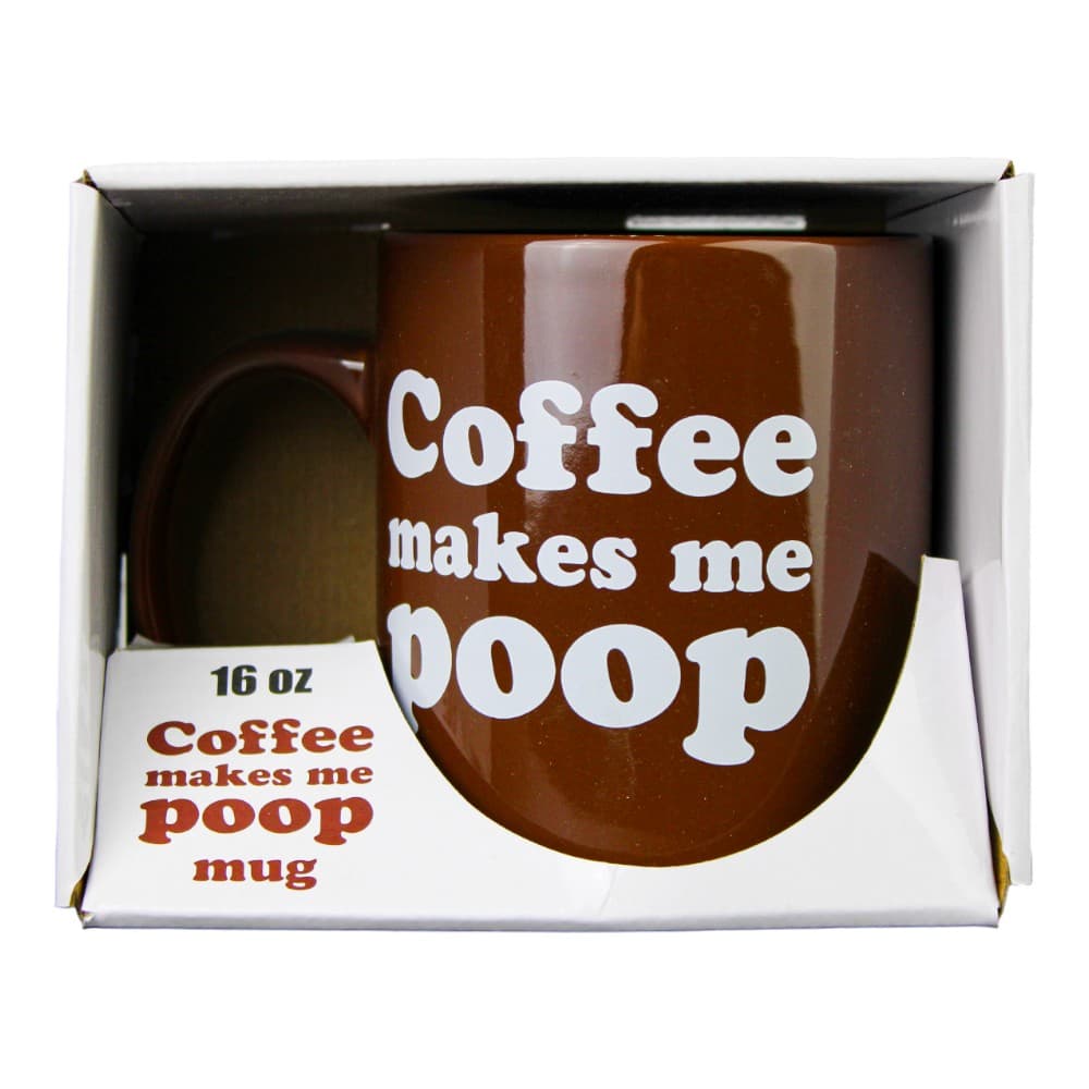 Coffee Makes Me Poop Mug  Main Image