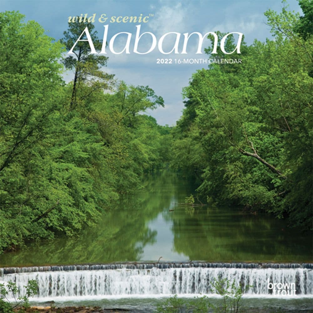 Alabama Wild and Scenic 2022 Mini Wall Calendar