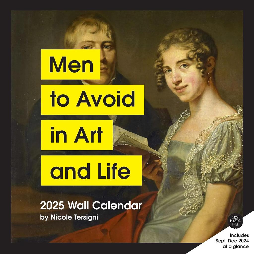 image Men to Avoid in Art and Life 2025 Wall Calendar