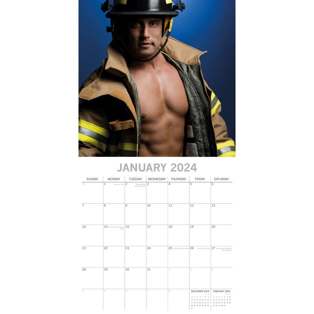 Firefighters 2024 Wall Calendar