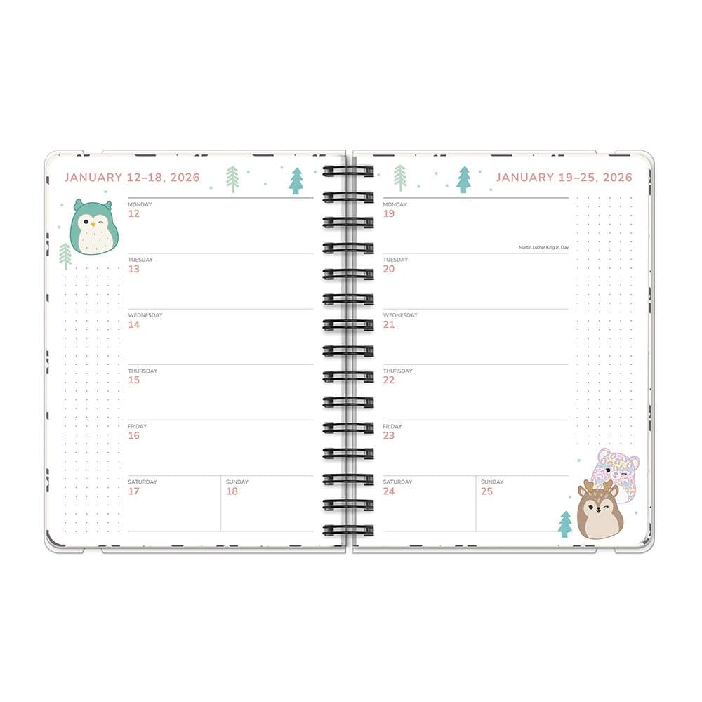 Squishmallows Squish Squad 2026 Planner Sixth Alternate Image