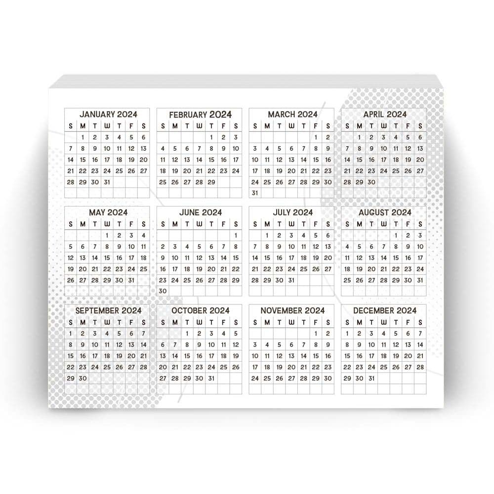 National Day 2024 Desk Calendar Alt2