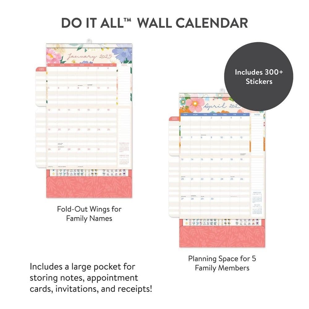 Bella Flora Do It All 2025 Wall Calendar Fourth Alternate Image width=&quot;1000&quot; height=&quot;1000&quot;