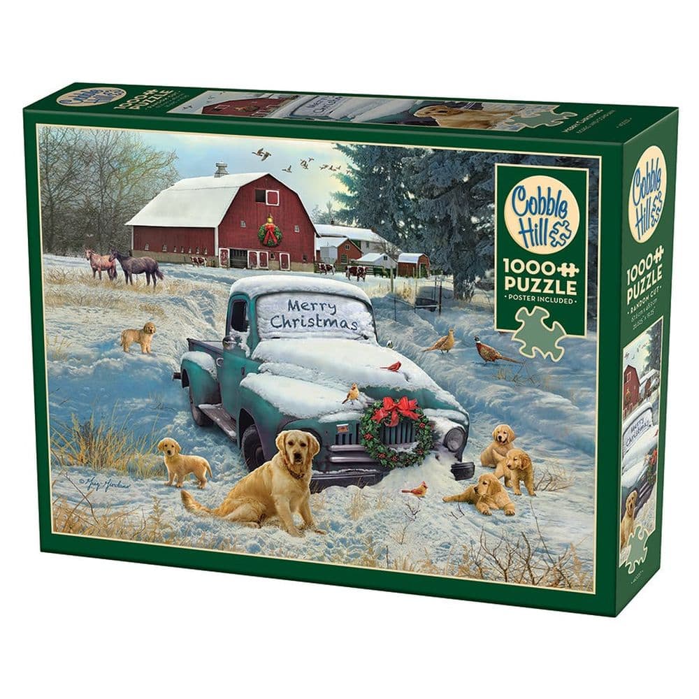Merry Christmas 1000 Piece Puzzle Third Alternate Image