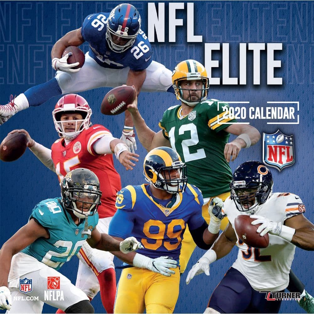 NFL Elite Mini Wall Calendar