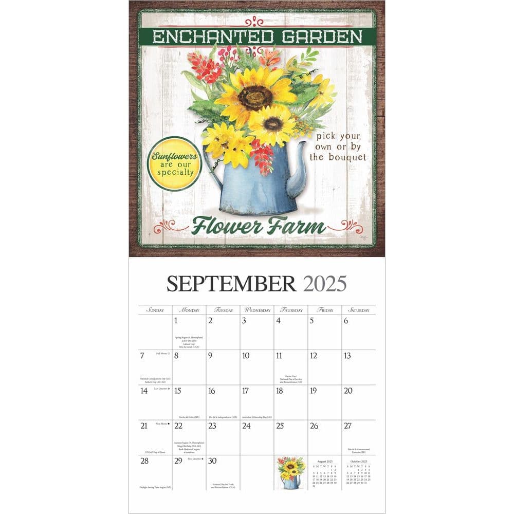 Farmers Market 2025 Wall Calendar Third Alternate Image width=&quot;1000&quot; height=&quot;1000&quot;