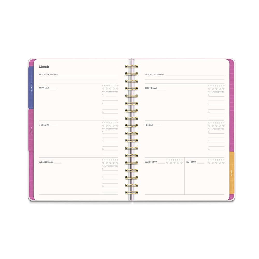 Faire Flowers Undated Planner Sixth Alternate Image