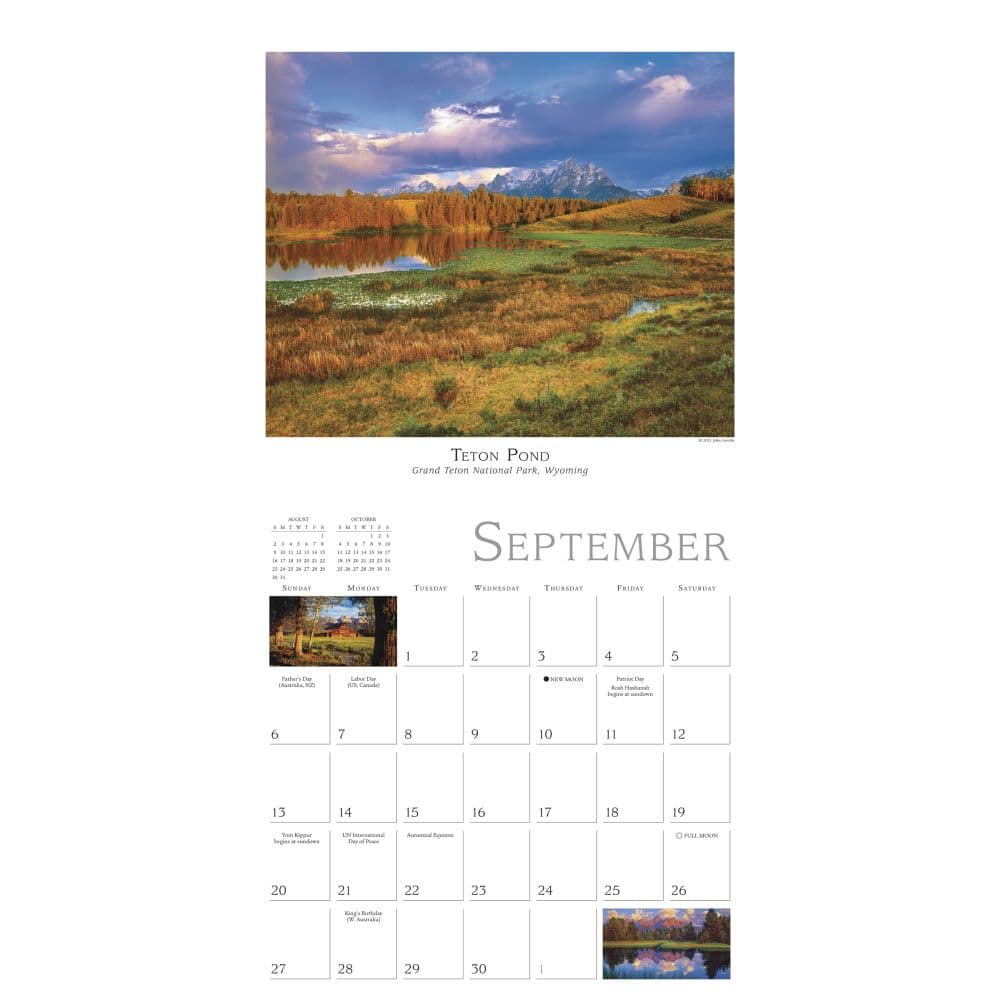 Spirit of Place 2026 Wall Calendar Third Alternate Image